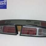 Smoked LED Tail lights & Smoked Garnish for 93-98 NISSAN SILVIA S14 200SX DMAX-6925