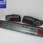 Smoked LED Tail lights & Smoked Garnish for 93-98 NISSAN SILVIA S14 200SX DMAX-6922