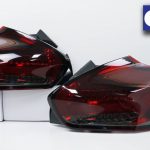 SMOKED RED Full LED 3D Light Bar Tail lights for Ford FOCUS LZ 2015-2017 -7166