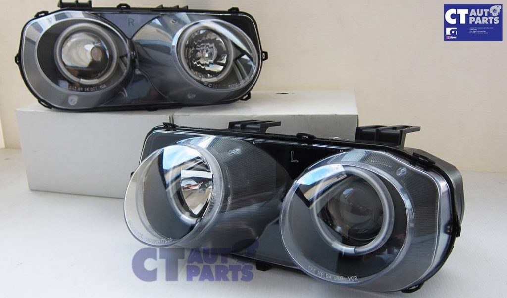 BLACK CCFL Halo Projector Headlight for 94-97 HONDA Integra DC2 VTIR TYPE R -7211