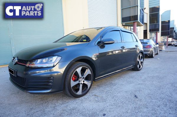 VW Golf MK7 MK7.5 GTI R 12-18 Window Visors / Weathershields / Weather ...