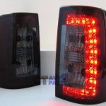Smoked Red LED Tail Lights Ford FG Falcon UTE XR6 XR8 Turbo R6 FPV GS F6 Pursuit-7329