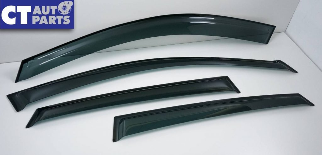 Tape-on Weather Shield / Window Visor Subaru Impreza WRX 07-13 SEDAN Hatchback -7356