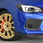 MY18 STI Style Front Bumper Lip Matte Black for 2014-2020 SUBARU WRX STI -7512