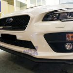 MY18 STI Style Front Bumper Lip Matte Black for 2014-2020 SUBARU WRX STI -7540