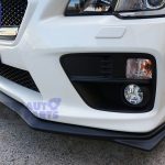 MY18 STI Style Front Bumper Lip Matte Black for 2014-2020 SUBARU WRX STI -7534