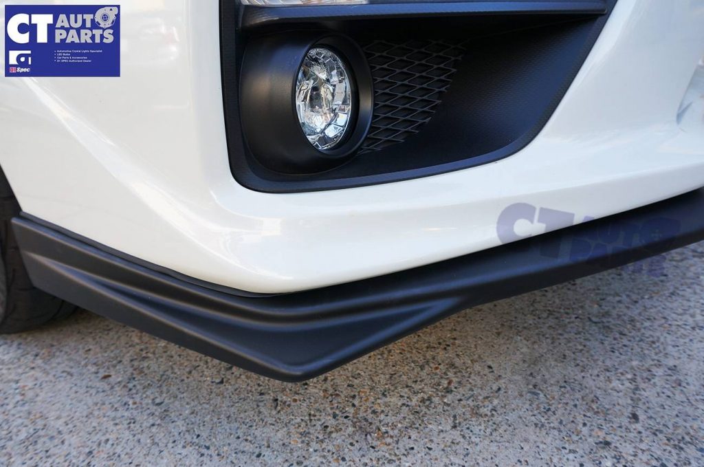 MY18 STI Style Front Bumper Lip Matte Black for 2014-2020 SUBARU WRX STI -7536