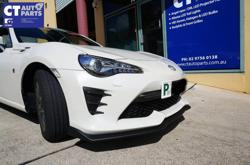 SEIBON Style Front Lip for 17-19 TOYOTA 86 GT GTS FT86 ABS PLASTIC -7659