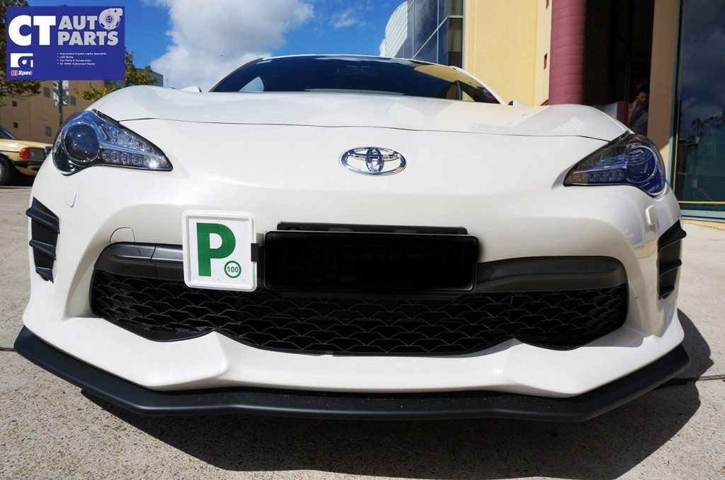 SEIBON Style Front Lip for 17-19 TOYOTA 86 GT GTS FT86 ABS PLASTIC -7661