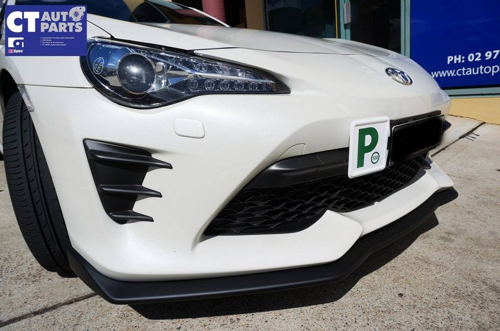 SEIBON Style Front Lip for 17-19 TOYOTA 86 GT GTS FT86 ABS PLASTIC -7664