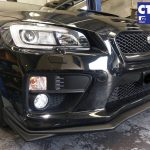 MY18 STI Style Front Bumper Lip Matte Black for 2014-2020 SUBARU WRX STI -7674