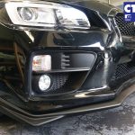 MY18 STI Style Front Bumper Lip Matte Black for 2014-2020 SUBARU WRX STI -7675