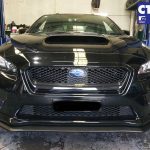 MY18 STI Style Front Bumper Lip Matte Black for 2014-2020 SUBARU WRX STI -7676