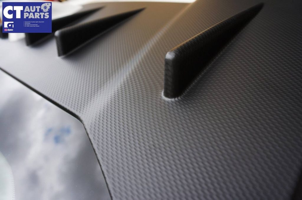 Carbon Style Vortex Generator Roof Spoiler for 2014-2018 Toyota 86 GT GTS-7628