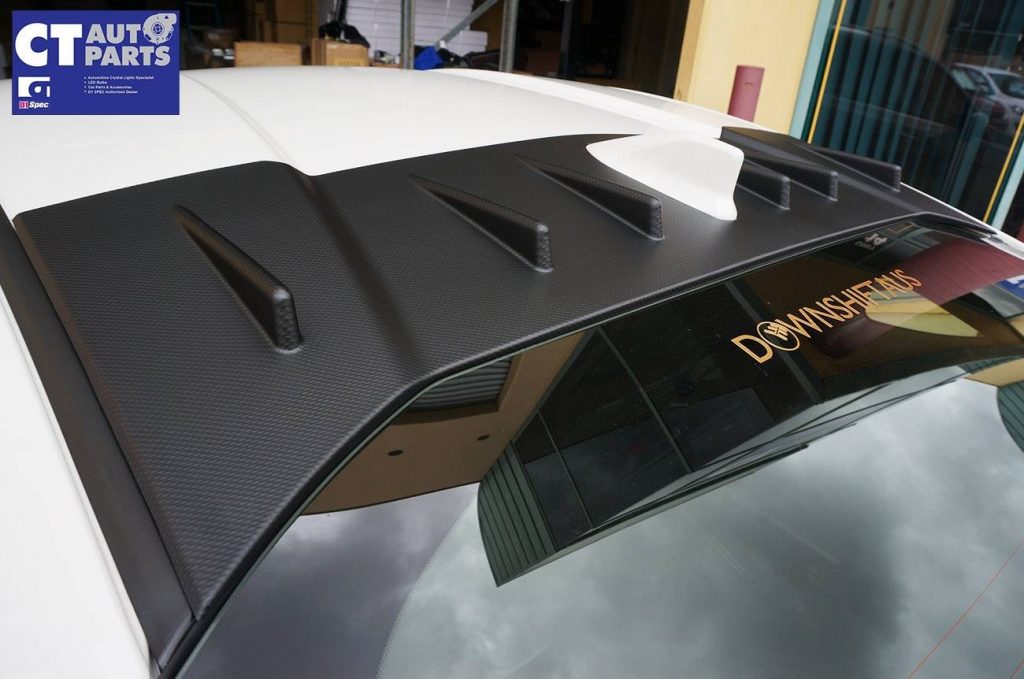 Carbon Style Vortex Generator Roof Spoiler for 2014-2018 Toyota 86 GT GTS-0