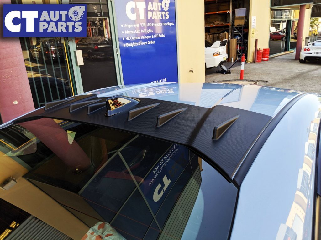 Carbon Style Vortex Generator Roof Spoiler for 2014-2018 Toyota 86 GT GTS-11316