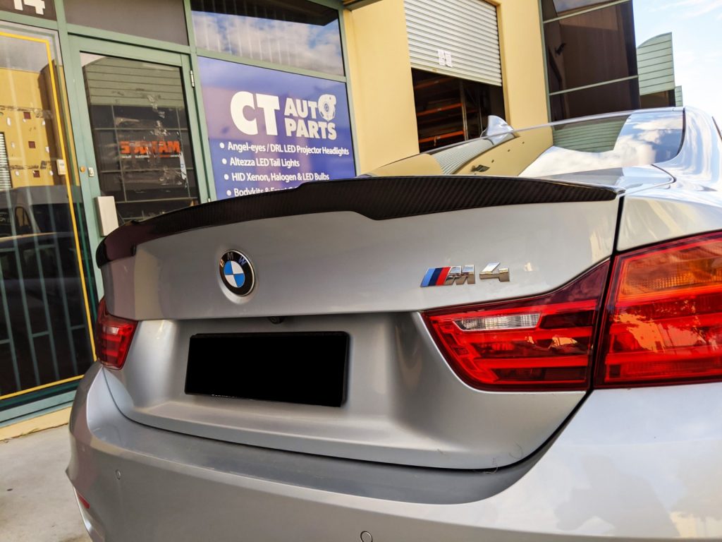 M4 M-Performance Style Carbon Fibre Trunk Spoiler for 2014-2018 BMW M4 F82 Coupe -13232