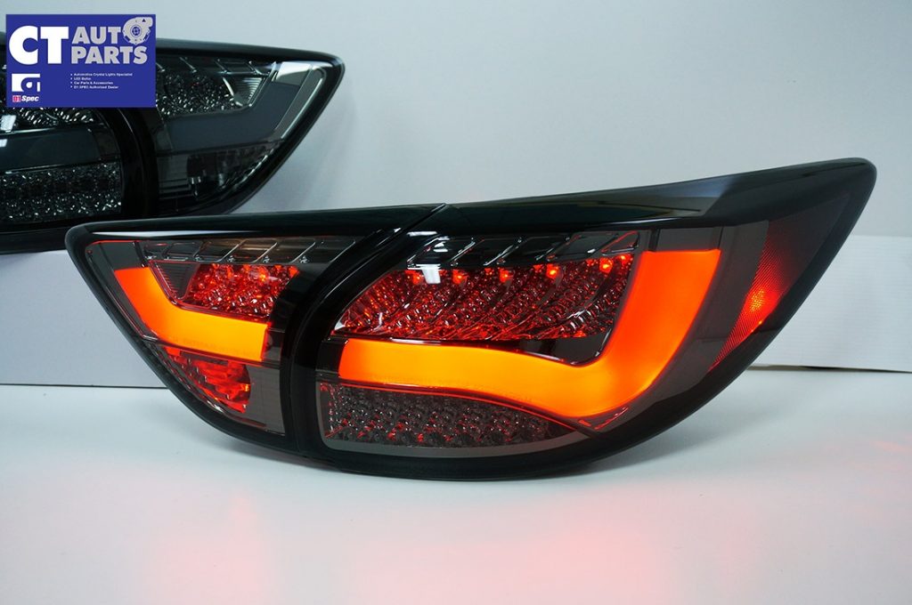 Smoked 3D LED Stripe Bar LED Blinker Tail lights for 12-15 Mazda CX-5 KE-7843