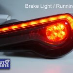 Black OEM Style Taillights Dynamic Blinker for MY17 TOYOTA 86 SUBARU BRZ -8485