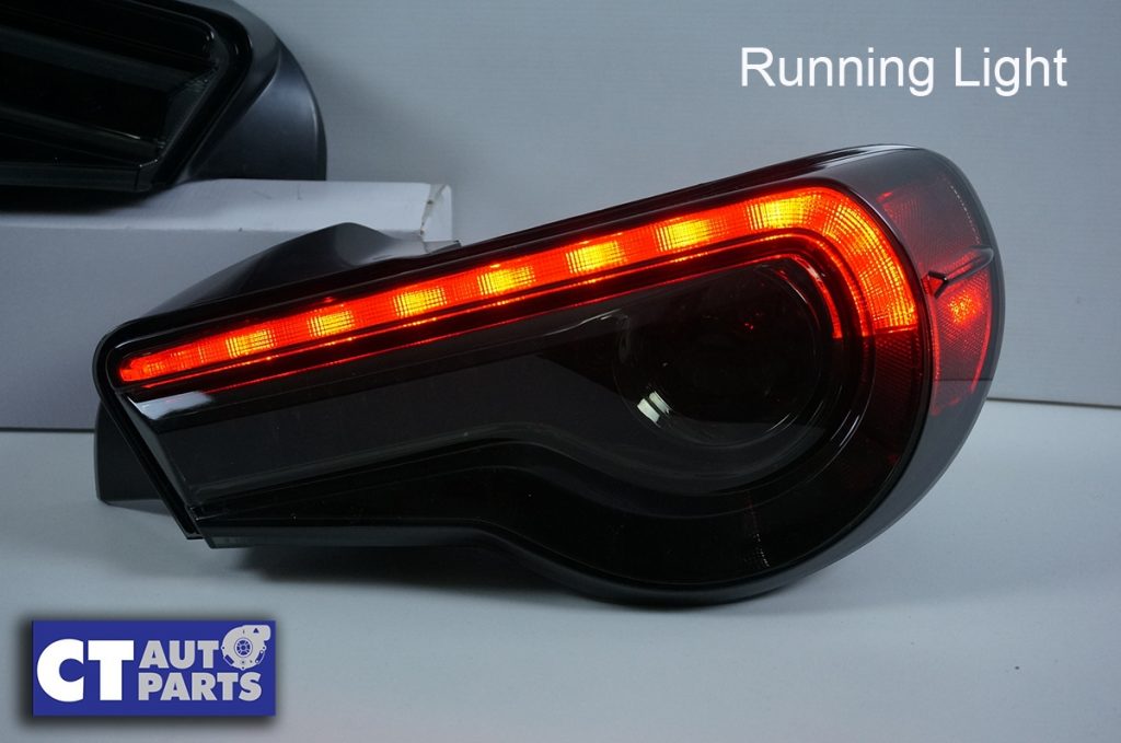 Black OEM Style Taillights Dynamic Blinker for MY17 TOYOTA 86 SUBARU BRZ -8488