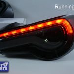 Black OEM Style Taillights Dynamic Blinker for MY17 TOYOTA 86 SUBARU BRZ -8488