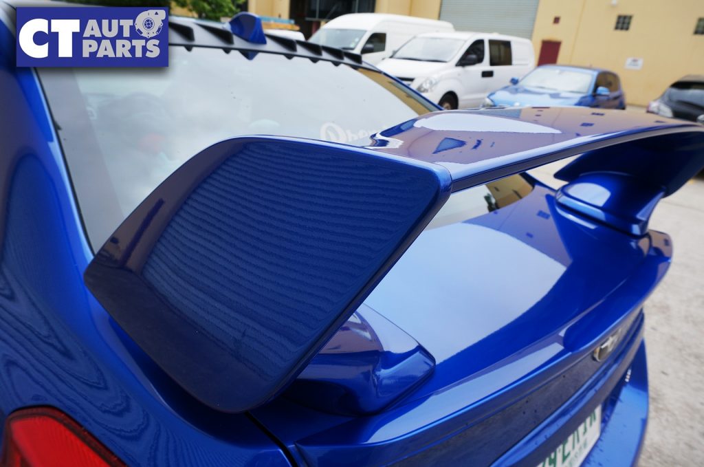 K7X World Rally Blue STI Style Trunk Spoiler for 14-19 Subaru WRX STI Premium-9076