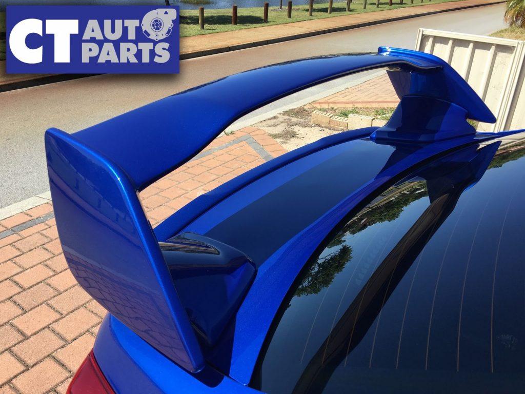 K7X World Rally Blue STI Style Trunk Spoiler for 14-19 Subaru WRX STI Premium-8521