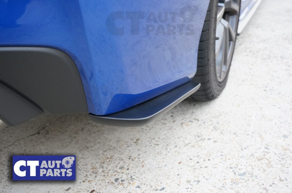 CS Style Rear Bumper Lip Rear pof for 14-19 SUBARU WRX STI VA Charge Speed Matte Black-8641