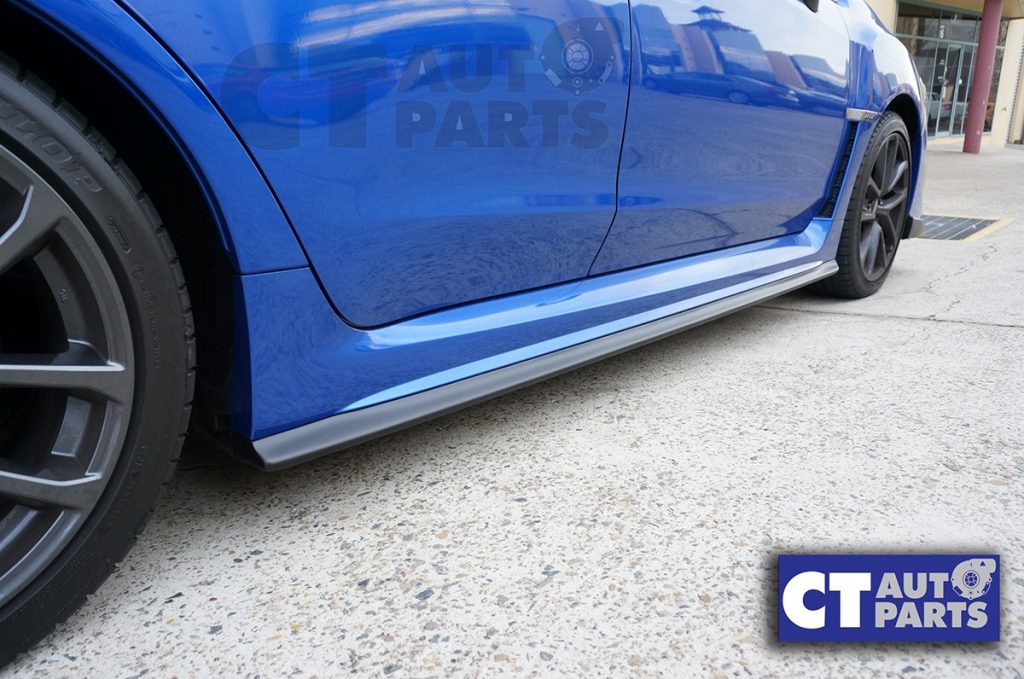 CS Style Side Skirt for 14-19 SUBARU WRX STI VA Charge Speed Matte Black-8633