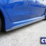 CS Style Side Skirt for 14-19 SUBARU WRX STI VA Charge Speed Matte Black-8633