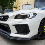 CS Style Front Bumper Lip for 14-19 SUBARU WRX STI ( Matte black ) Charge Speed -10680