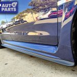 CS Style Side Skirt for 14-19 SUBARU WRX STI VA Charge Speed Matte Black-10149