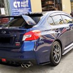 CS Style Side Skirt for 14-19 SUBARU WRX STI VA Charge Speed Matte Black-10146