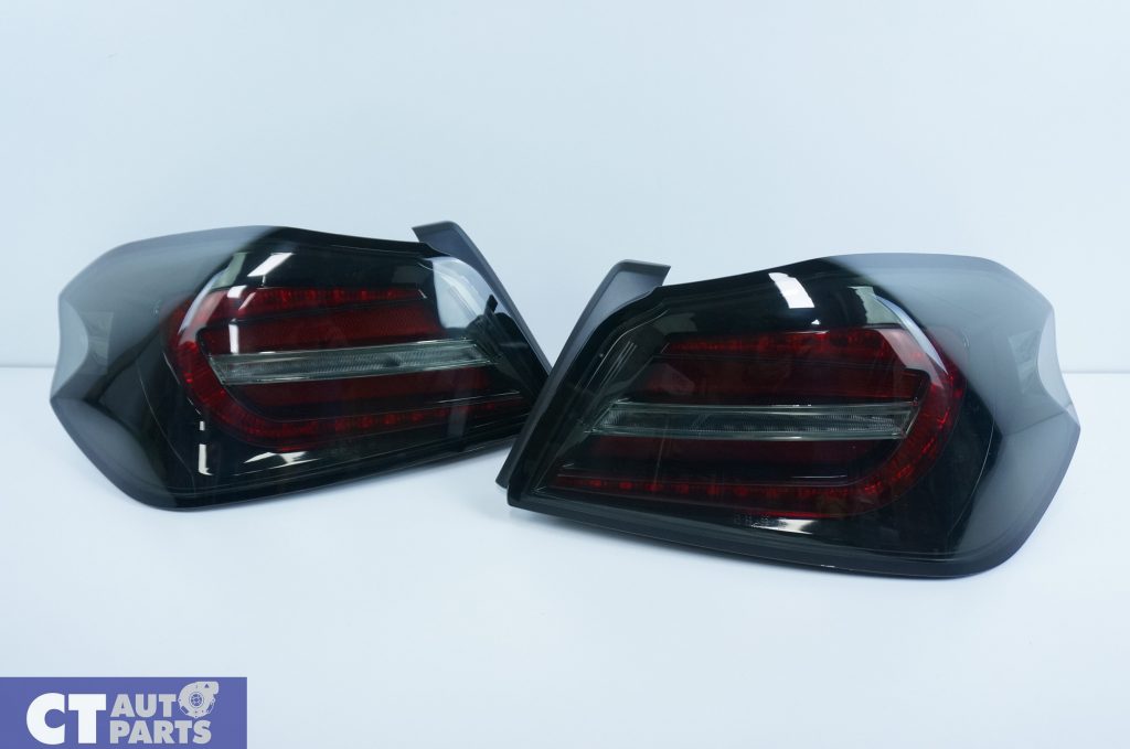 COPLUS V2 Smoked BLACK SEQUENTIAL Indicator LED Tail lights 14-19 SUBARU WRX STI-11082