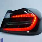 COPLUS V2 Smoked BLACK SEQUENTIAL Indicator LED Tail lights 14-19 SUBARU WRX STI-11088