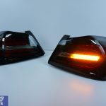 COPLUS V2 Smoked BLACK SEQUENTIAL Indicator LED Tail lights 14-19 SUBARU WRX STI-11085