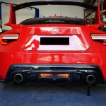 3D Light Bar Rear Fog Reverse Light for 12-19 TOYOTA 86 SUBARU BRZ-8882