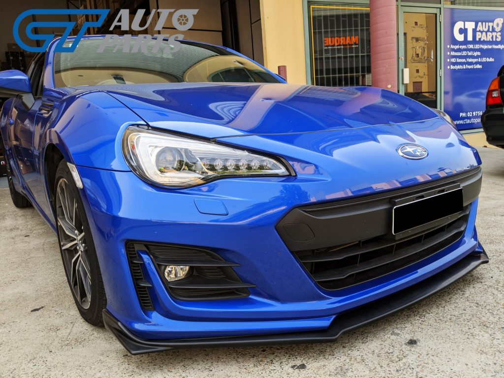 STI S Pack Style Front Bumper Lip Splitter for 2017-2019 Subaru BRZ -12491