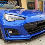 STI S Pack Style Front Bumper Lip Splitter for 2017-2019 Subaru BRZ -12490