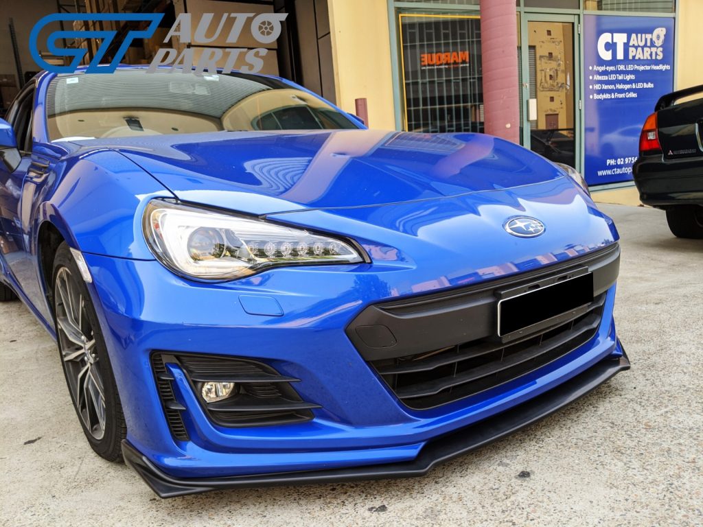 STI S Pack Style Front Bumper Lip Splitter for 2017-2019 Subaru BRZ -12488