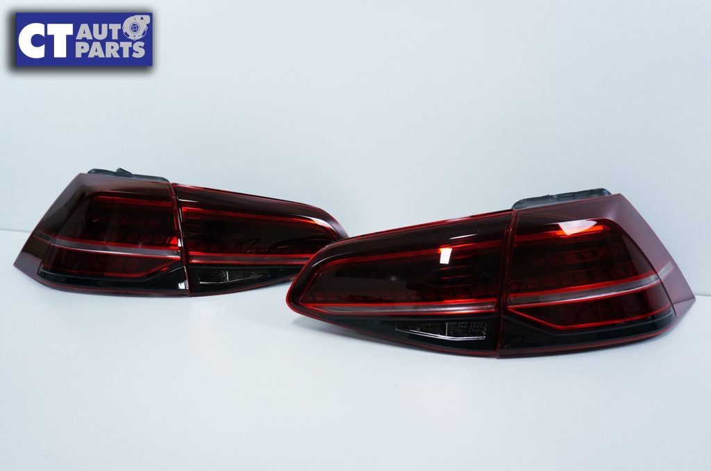 R Style Red Full LED Dynamic Tail lights for 2014-2018 VW Golf 7 VII -9354