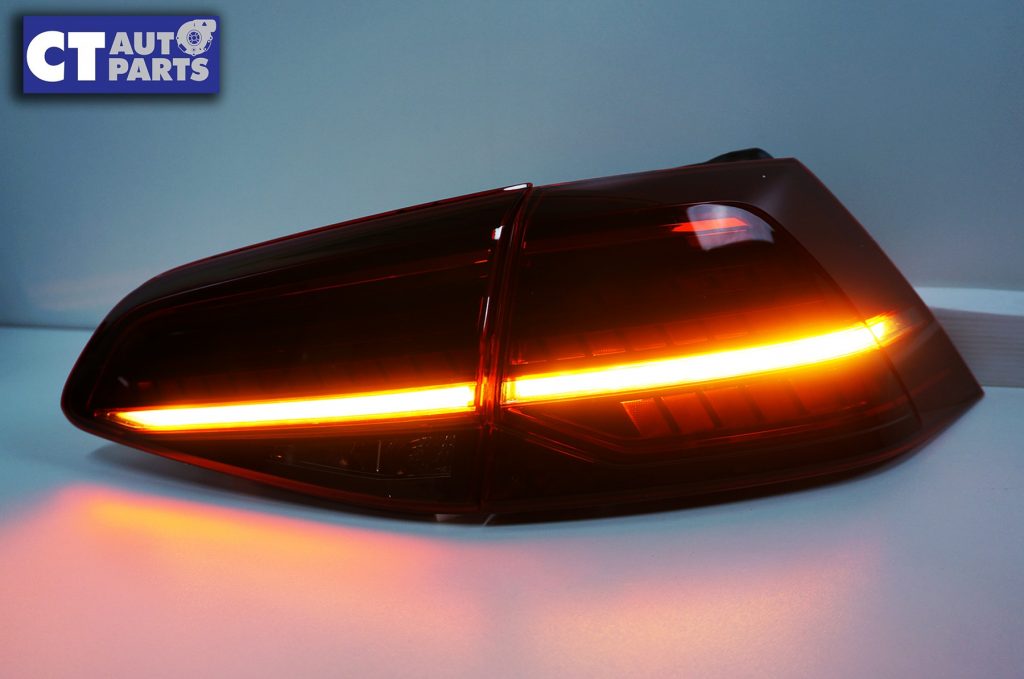 R Style Red Full LED Dynamic Tail lights for 2014-2018 VW Golf 7 VII -9357