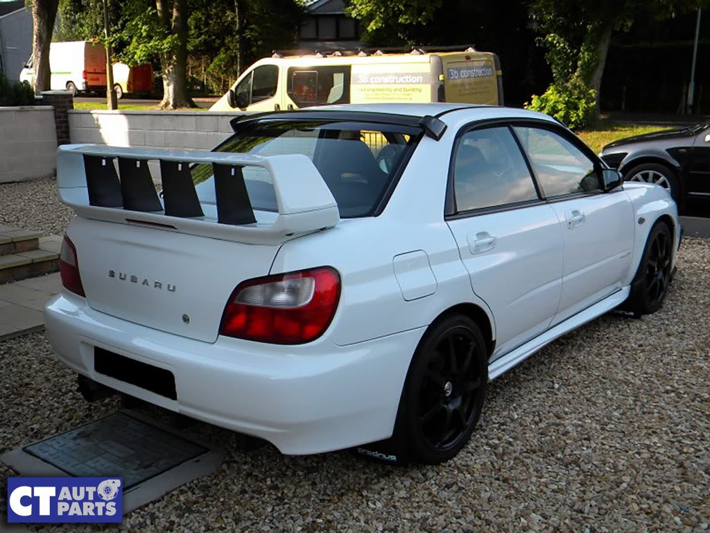 STI Style ABS Trunk Spoiler For MY02-07 Subaru Impreza WRX GDA GDB (UNPAINTED)-10348