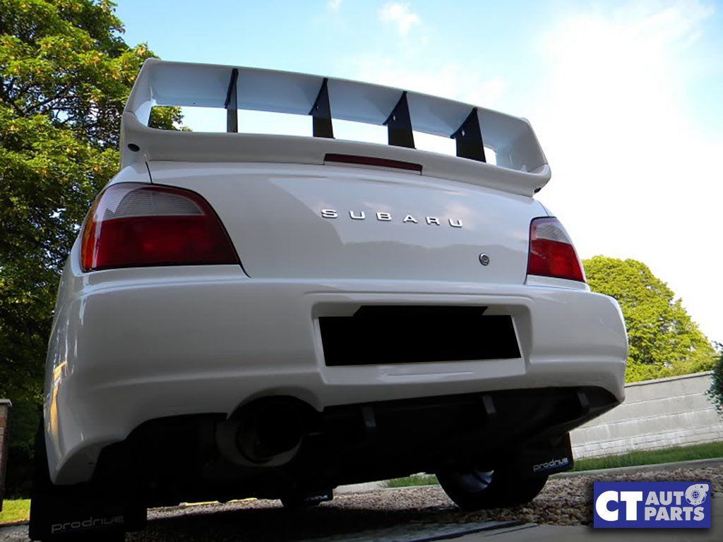 STI Style ABS Trunk Spoiler For MY02-07 Subaru Impreza WRX GDA GDB (UNPAINTED)-10345