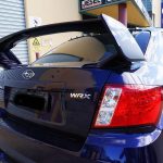 STI Style ABS Trunk Spoiler 3pcs MY08-14 Subaru Impreza WRX G3 Sedan (UNPAINTED)-9760