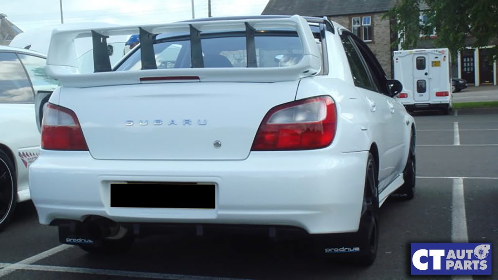 STI Style ABS Trunk Spoiler For MY02-07 Subaru Impreza WRX GDA GDB (UNPAINTED)-10347