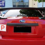 STI Style ABS Trunk Spoiler 3pcs MY08-14 Subaru Impreza WRX G3 Sedan (UNPAINTED)-9770