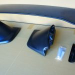 STI Style ABS Trunk Spoiler 3pcs MY08-14 Subaru Impreza WRX G3 Sedan (UNPAINTED)-0