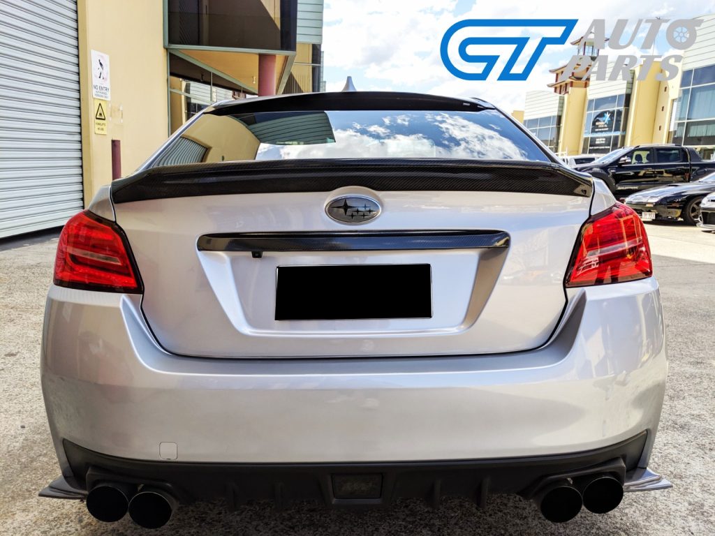 Carbon Fibre JDM DUCKBILL Trunk Spoiler for 14-19 Subaru WRX STI Premium-12820