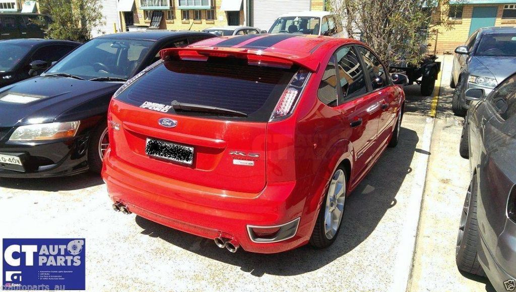 Black LED Tail Lights for 08-11 Ford Focus XR5 ZETEC-10011